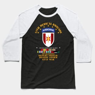 44th Medical Brigade - Desert Shield - Storm w DS Svc Baseball T-Shirt